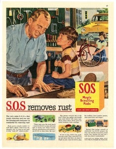 S.O.S removes rust ad