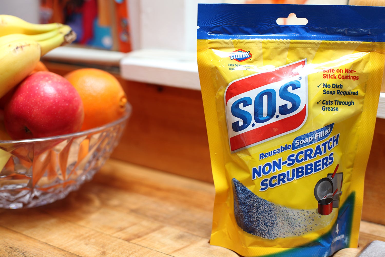 Non-Scratch Kitchen Scrubbers: Delicates & Non-Stick